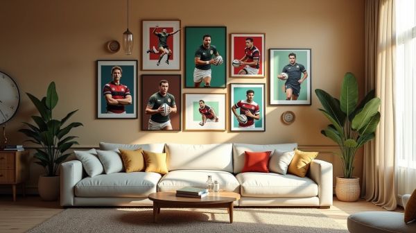 Comment choisir vos posters rugby pour une déco réussie ?